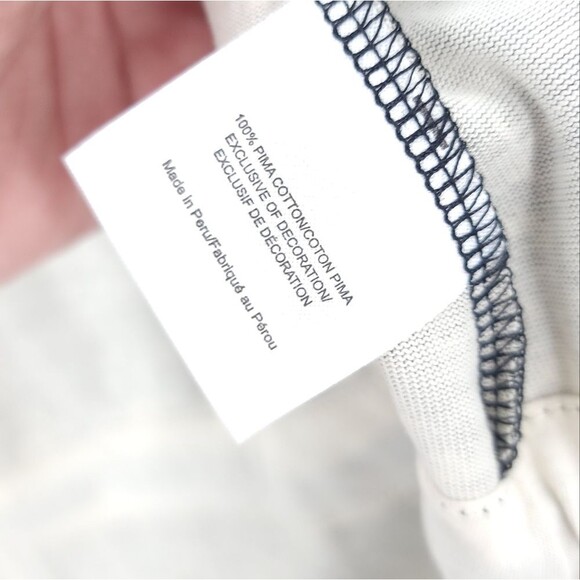 Tory Burch Bologna Knit Mini Dress Aztec 100% Pima Cotton Drawstring - Picture 10 of 11